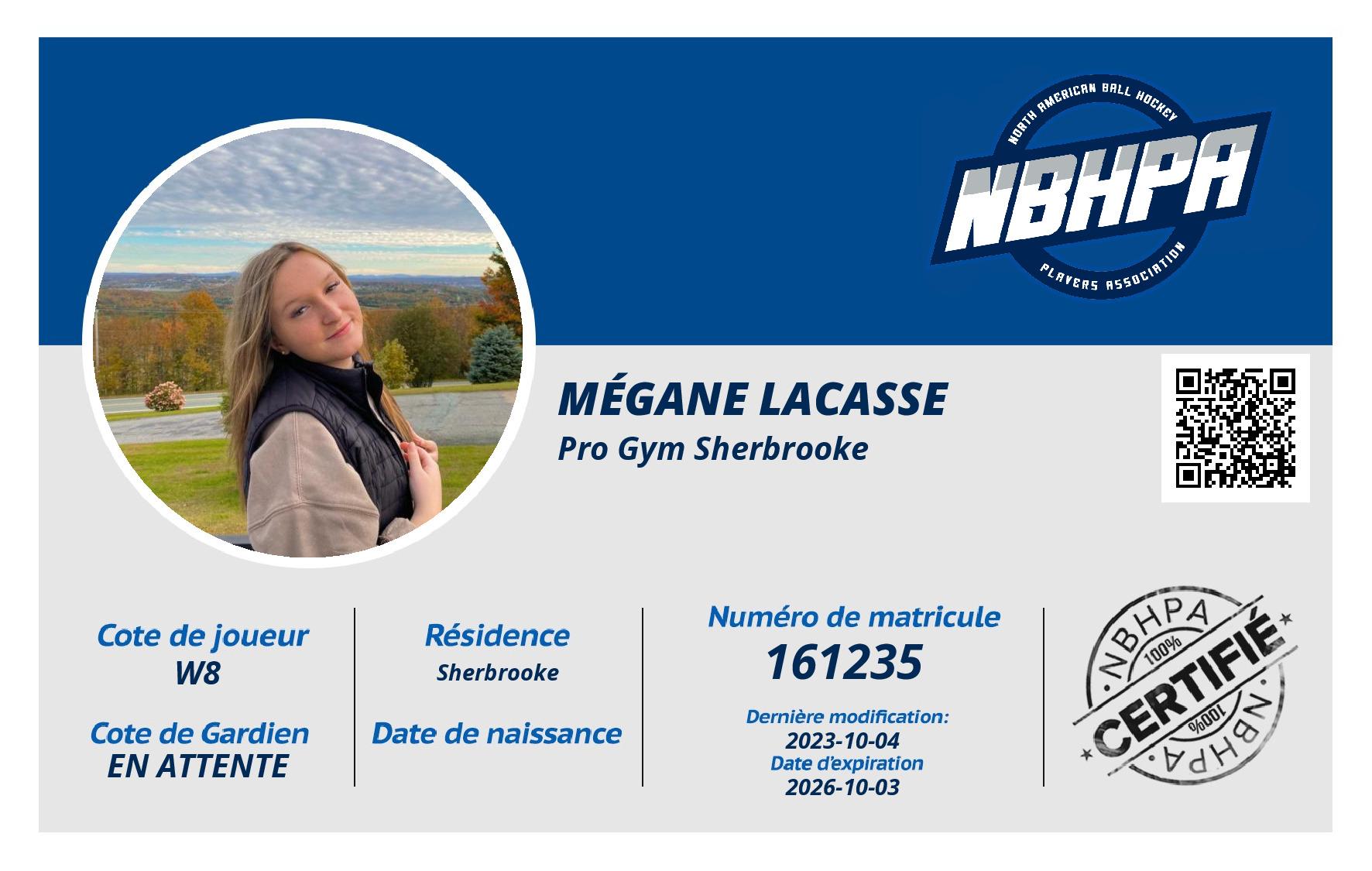 Mégane Lacasse