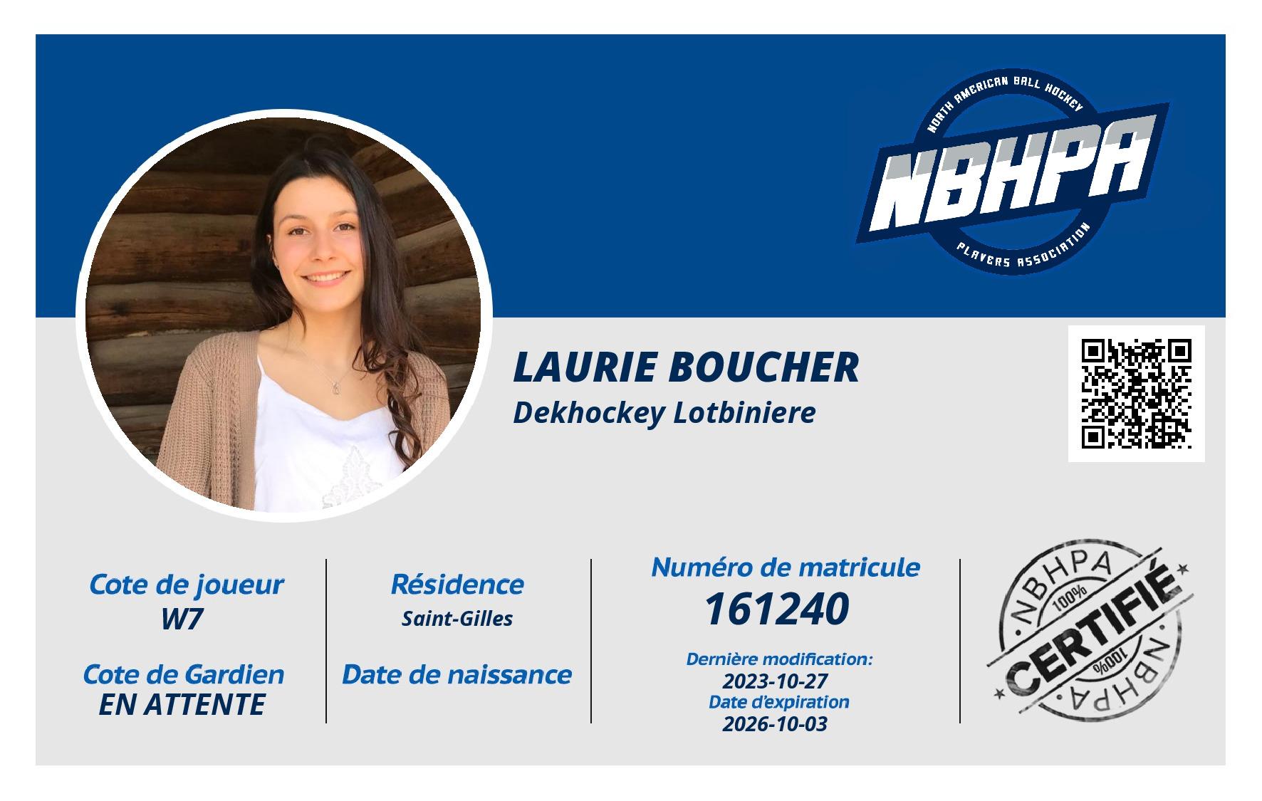 Laurie Boucher