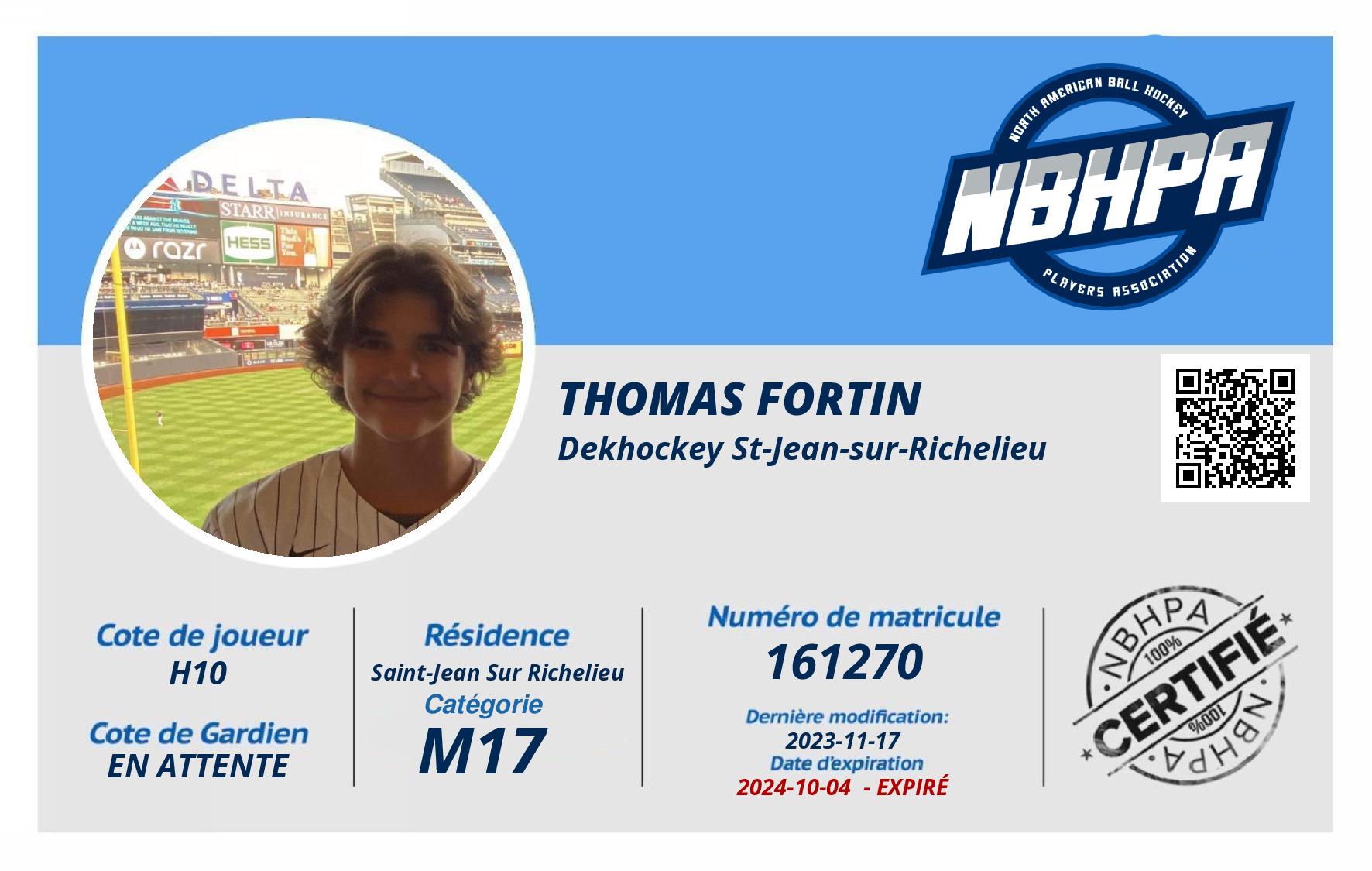 Thomas Fortin