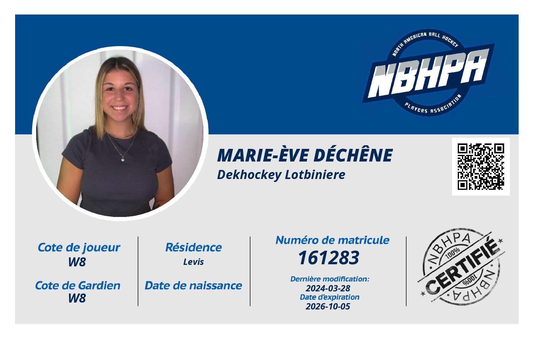 Marie-Ève Déchêne