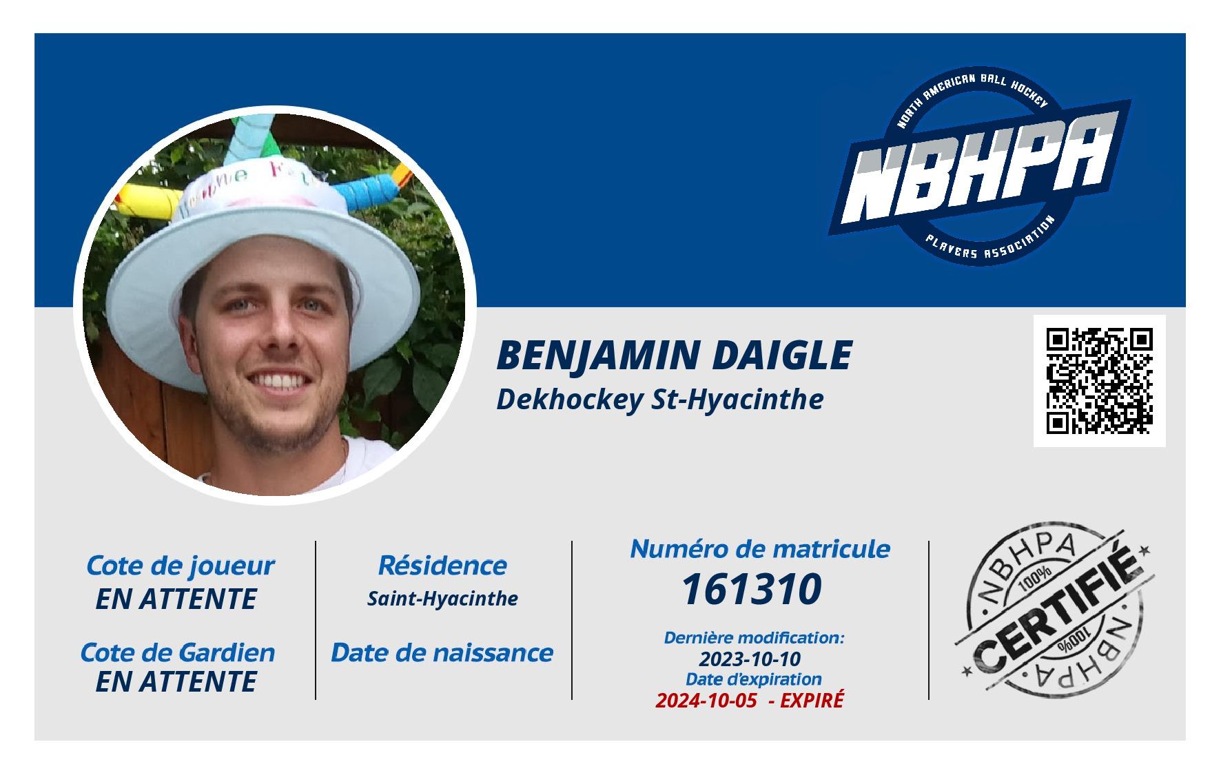 Benjamin Daigle