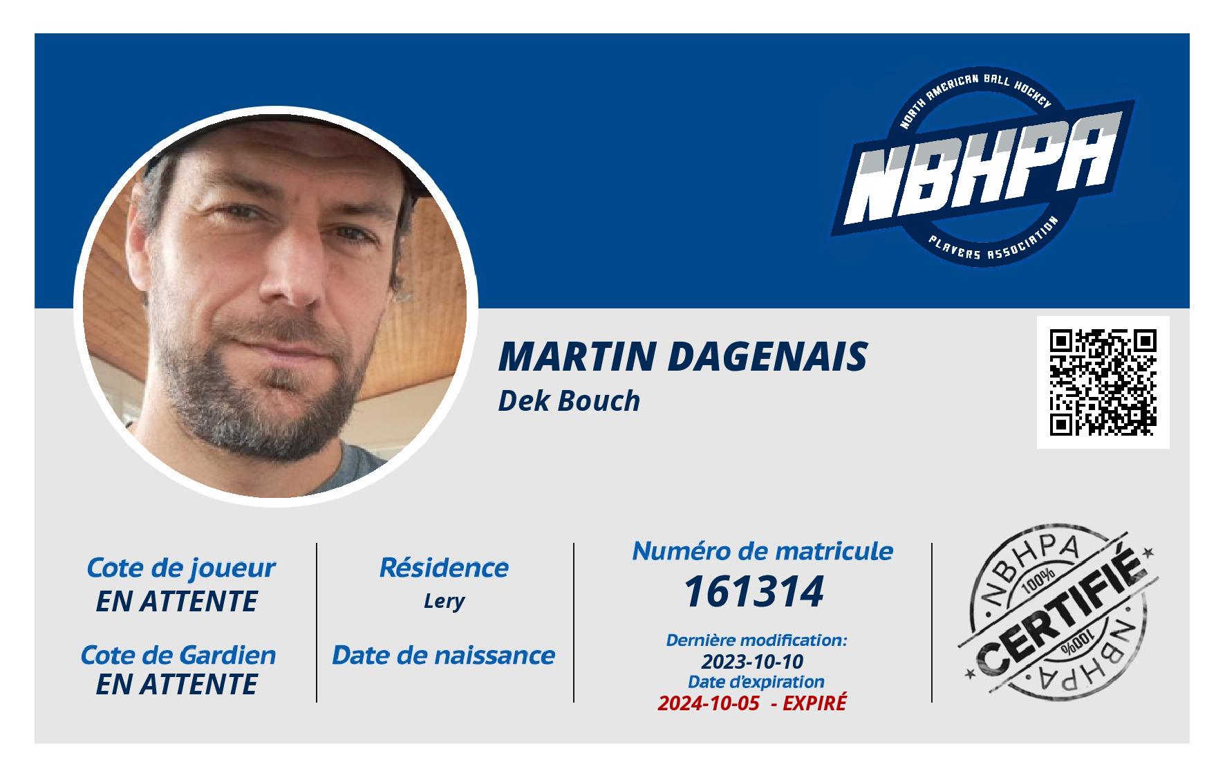 Martin Dagenais