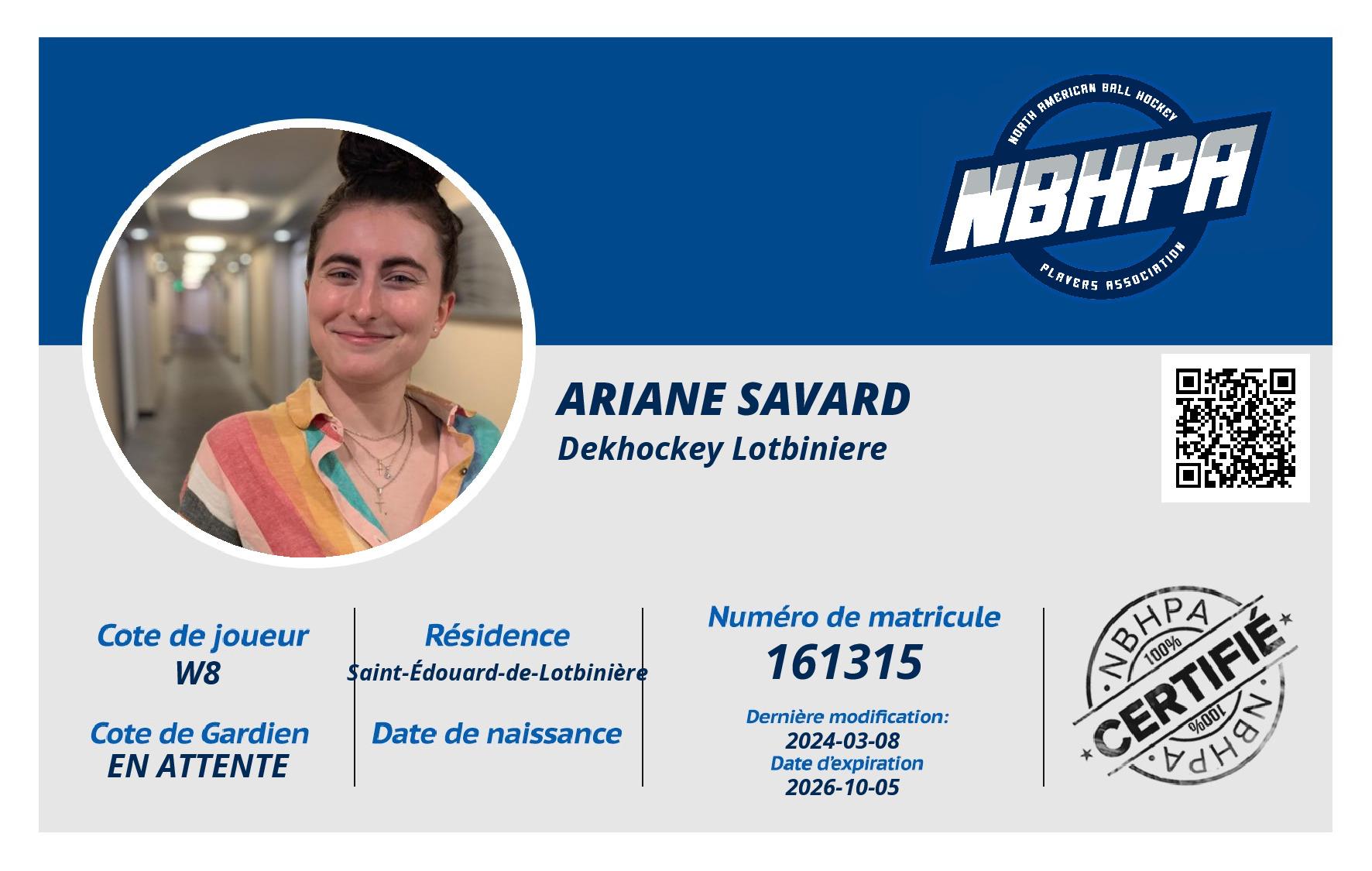 Ariane Savard