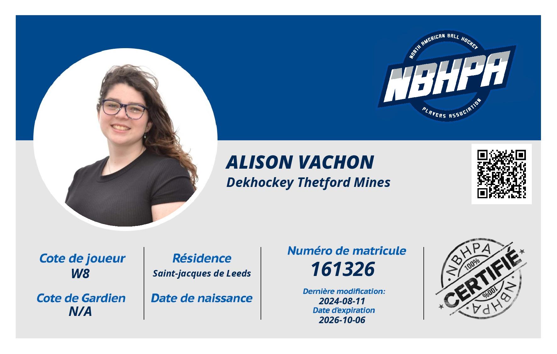 Alison Vachon