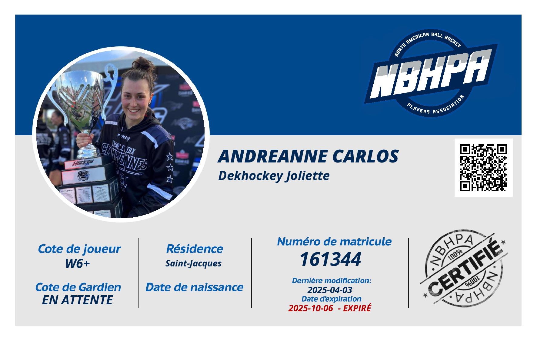 Andreanne Carlos
