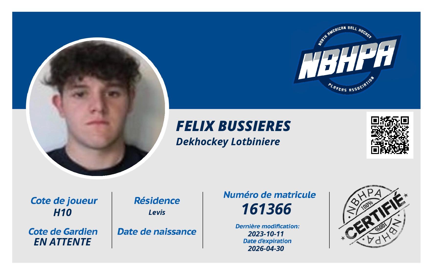 Felix Bussieres