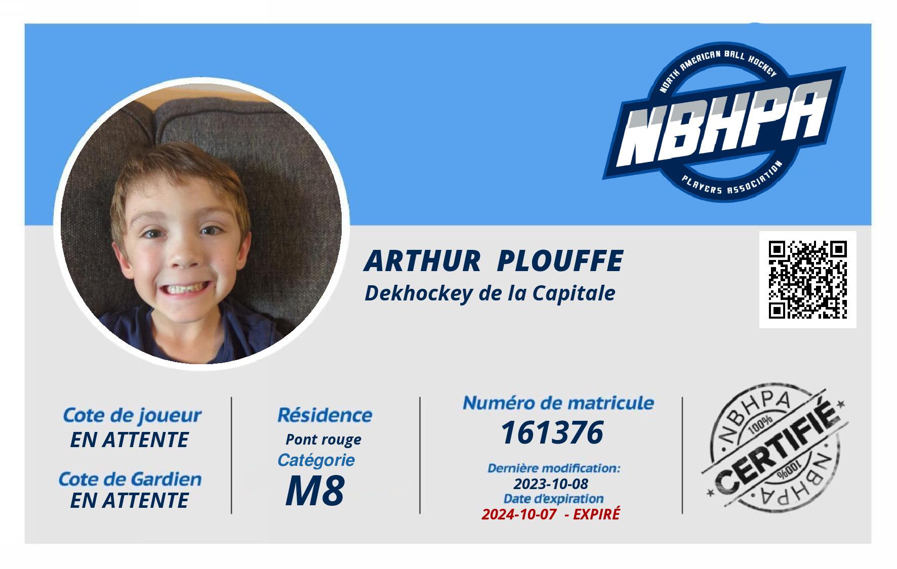 Arthur  Plouffe 