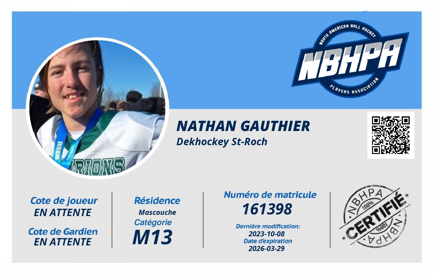 Nathan Gauthier