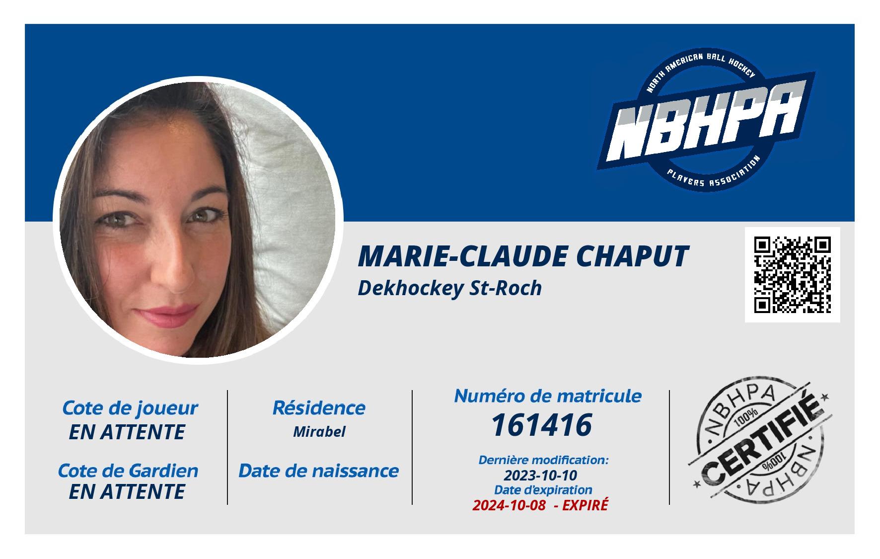 Marie-Claude Chaput