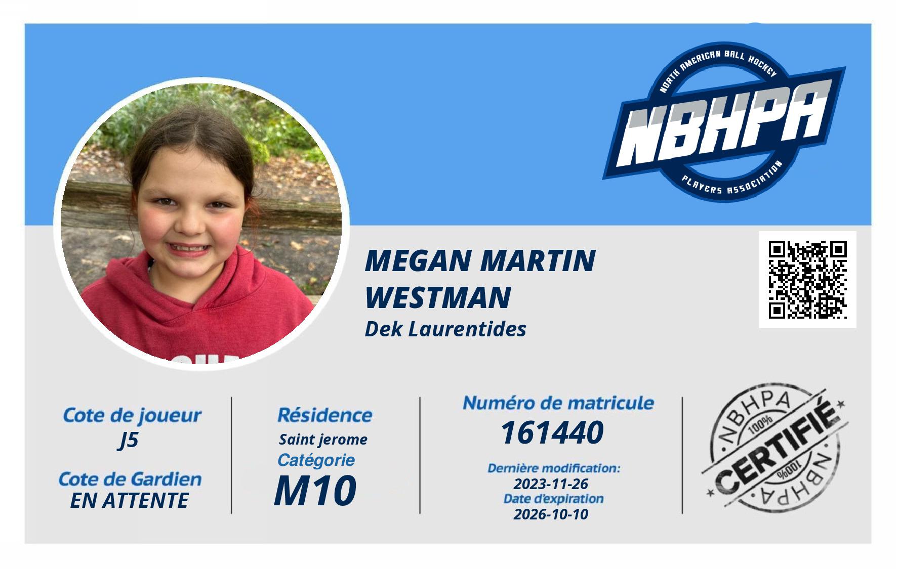 Megan Martin Westman