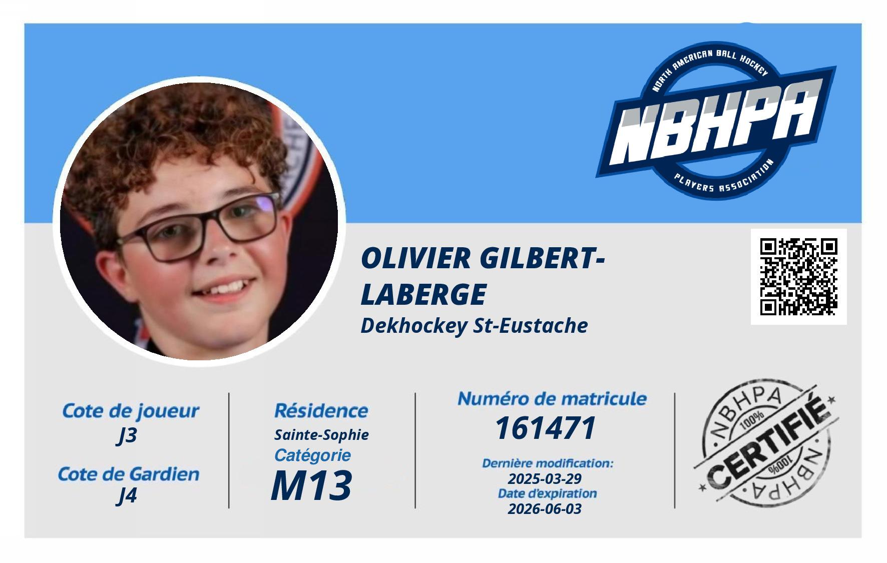 Olivier Gilbert-Laberge