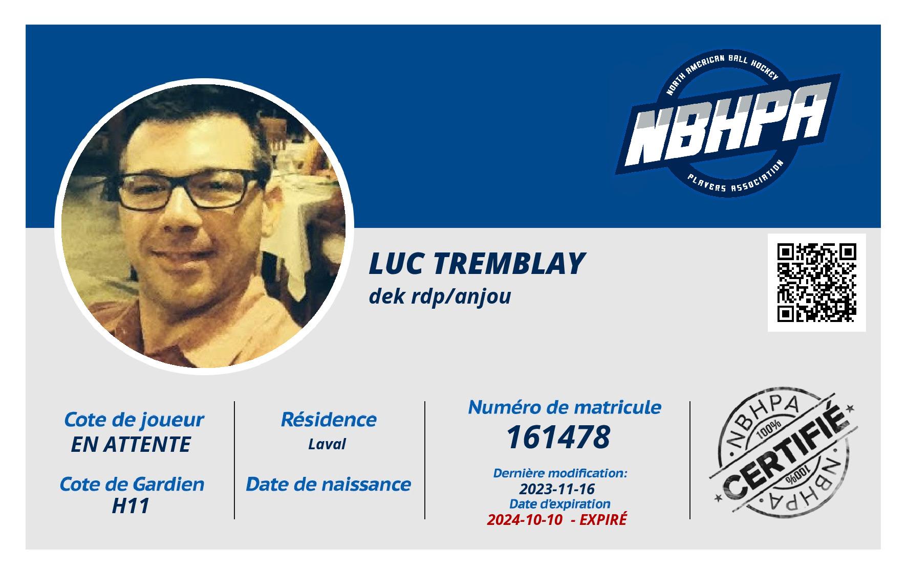 Luc Tremblay
