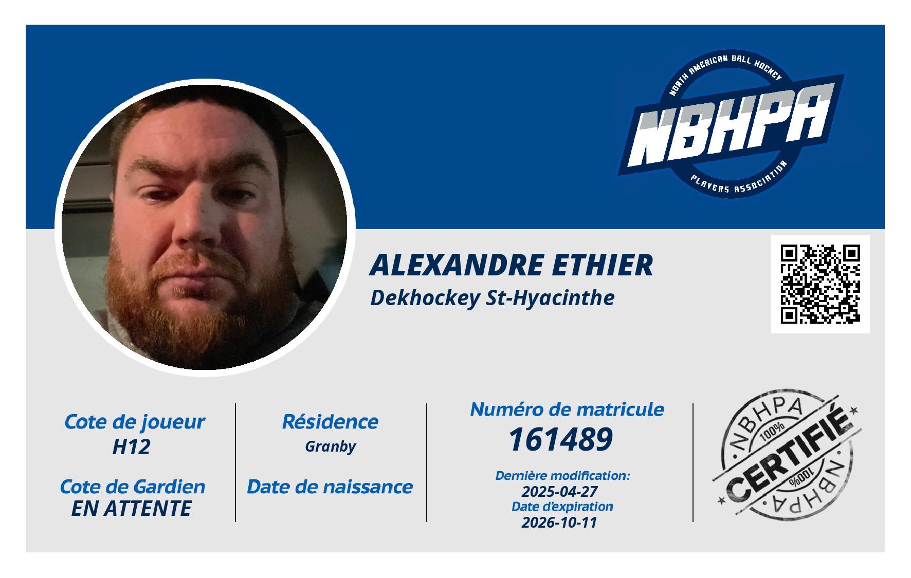 Alexandre Ethier