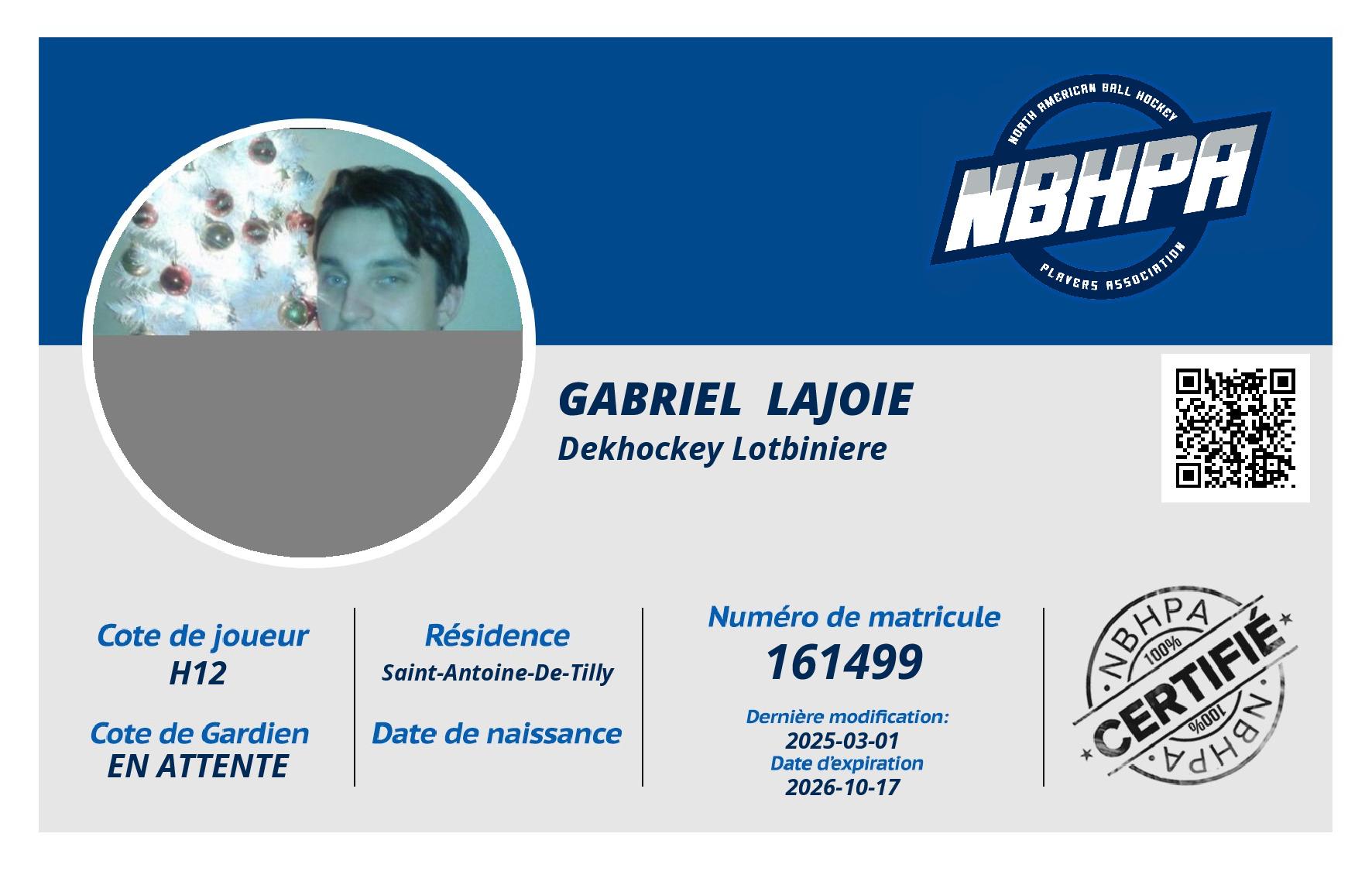 Gabriel  Lajoie