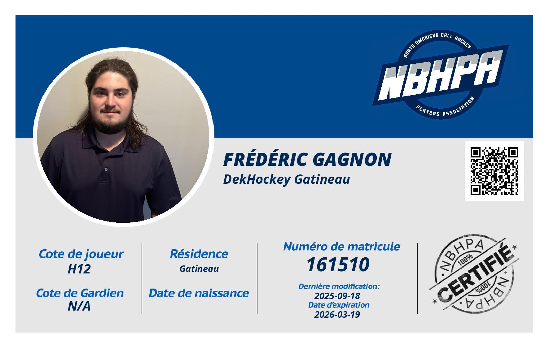 Frédéric Gagnon