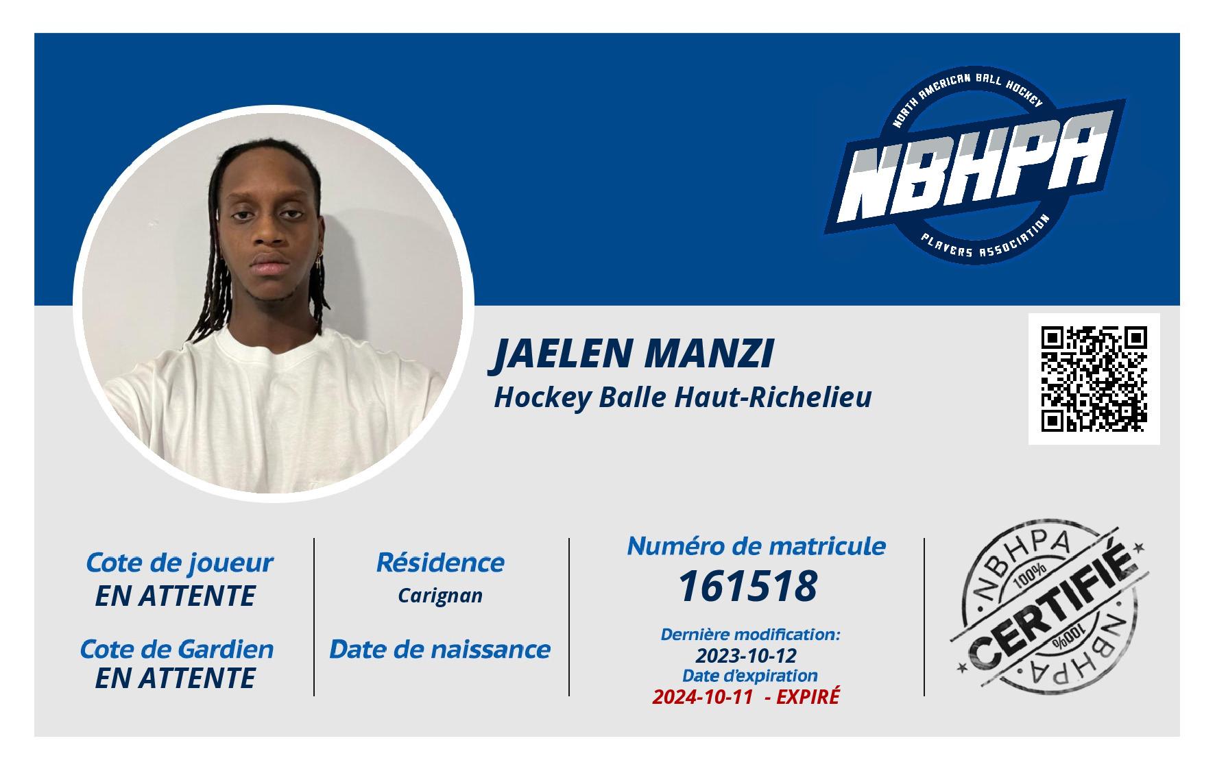Jaelen Manzi