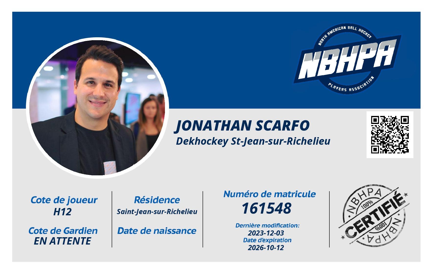 Jonathan Scarfo