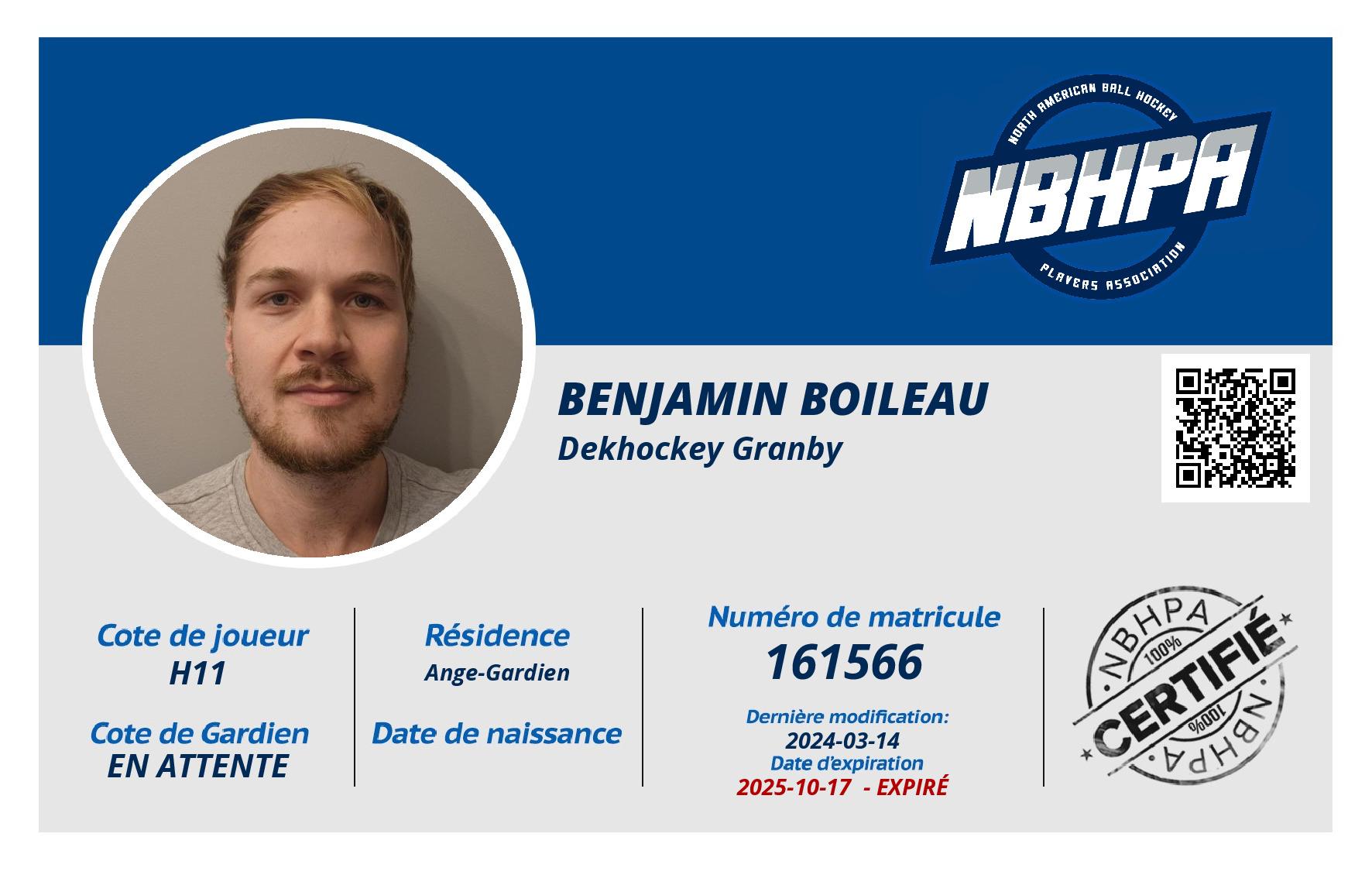 Benjamin Boileau