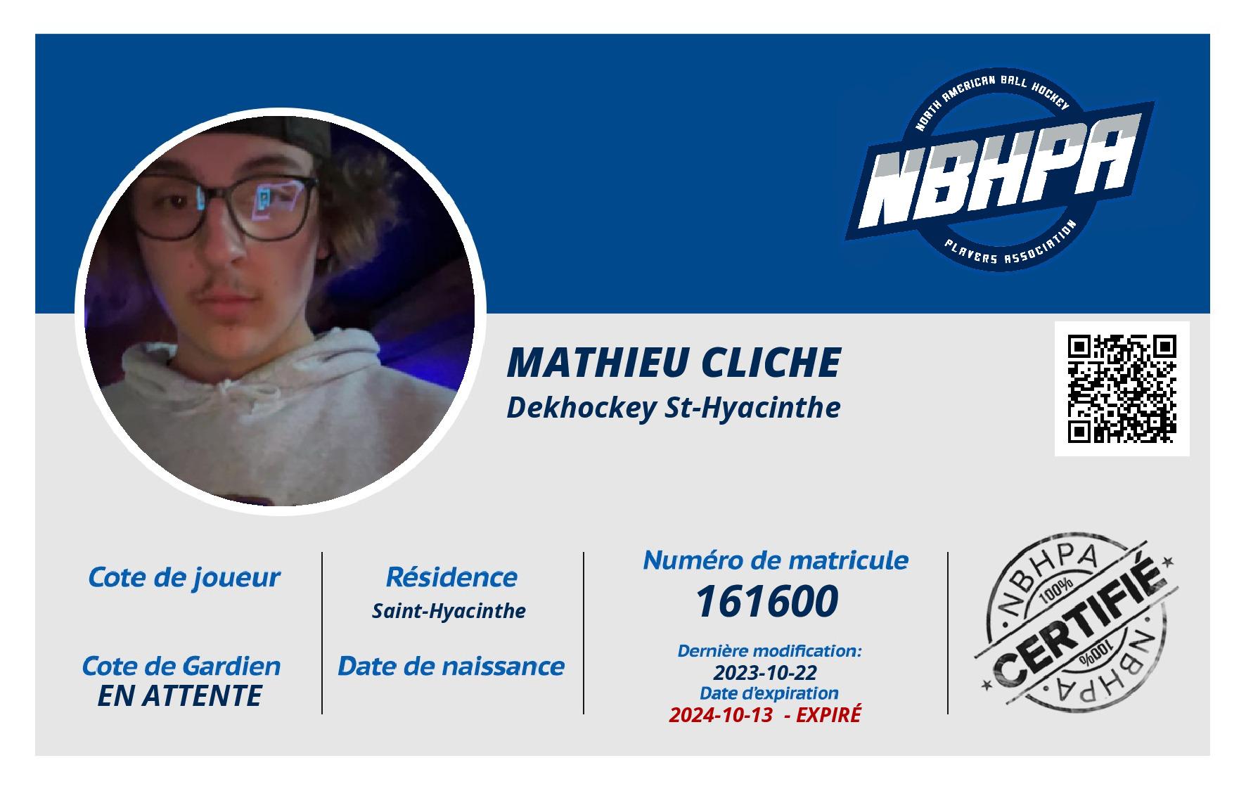 Mathieu Cliche
