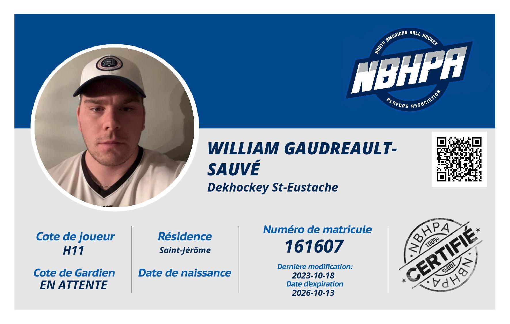 William Gaudreault-Sauvé