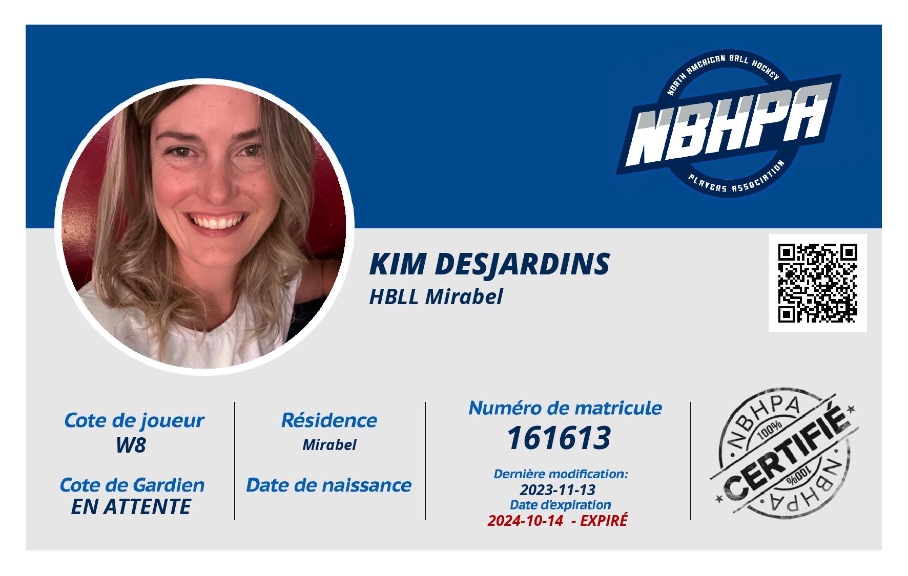 Kim Desjardins