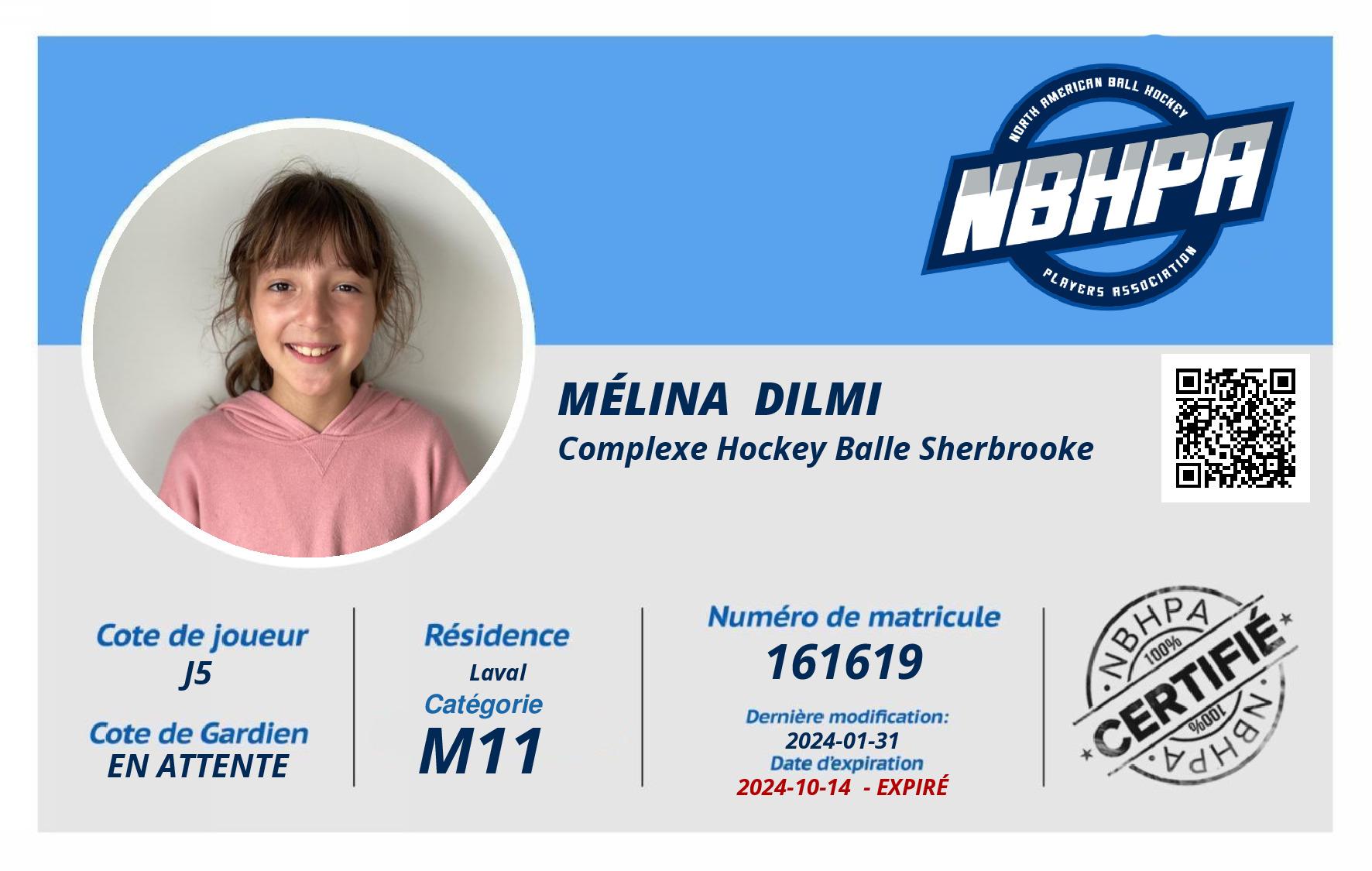 Mélina  Dilmi 