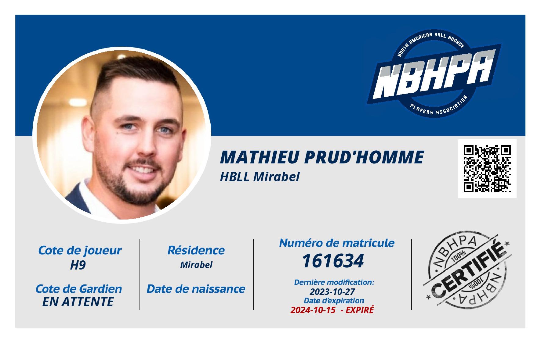 Mathieu Prud'homme