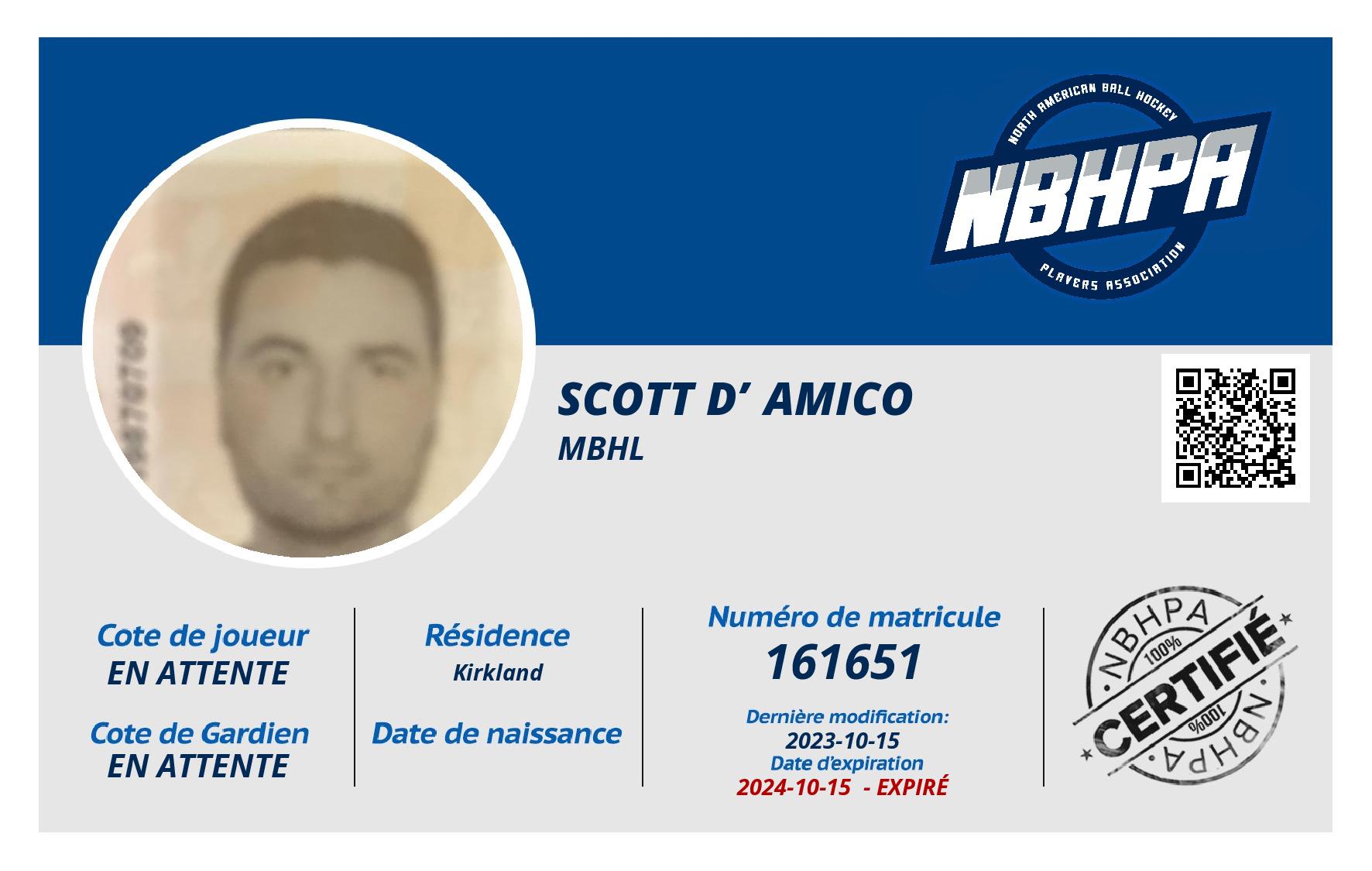 Scott D’Amico