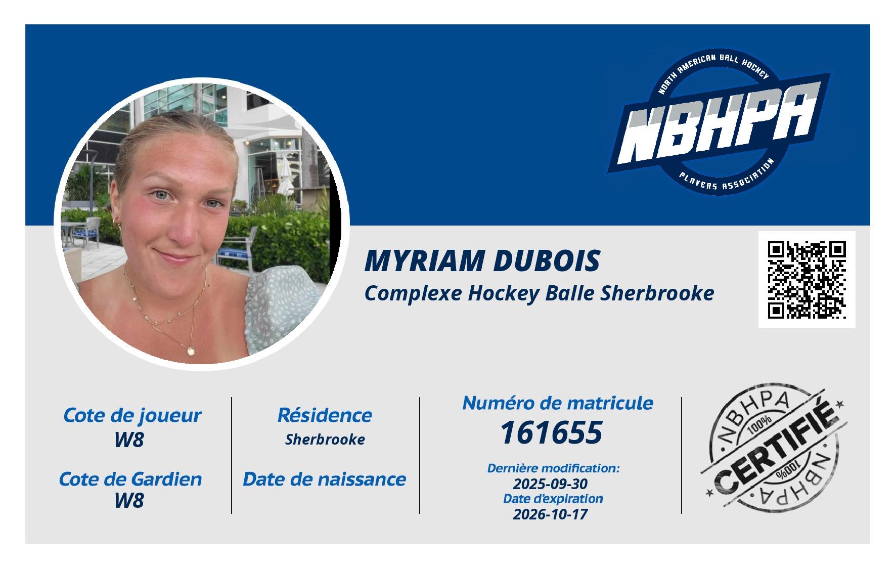Myriam Dubois