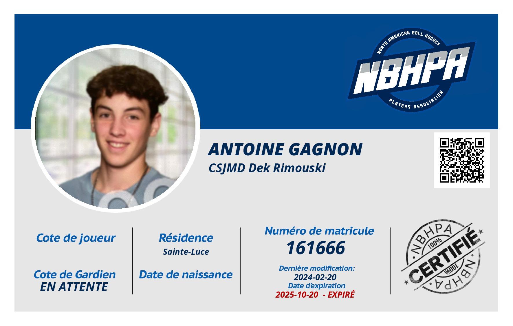 Antoine Gagnon