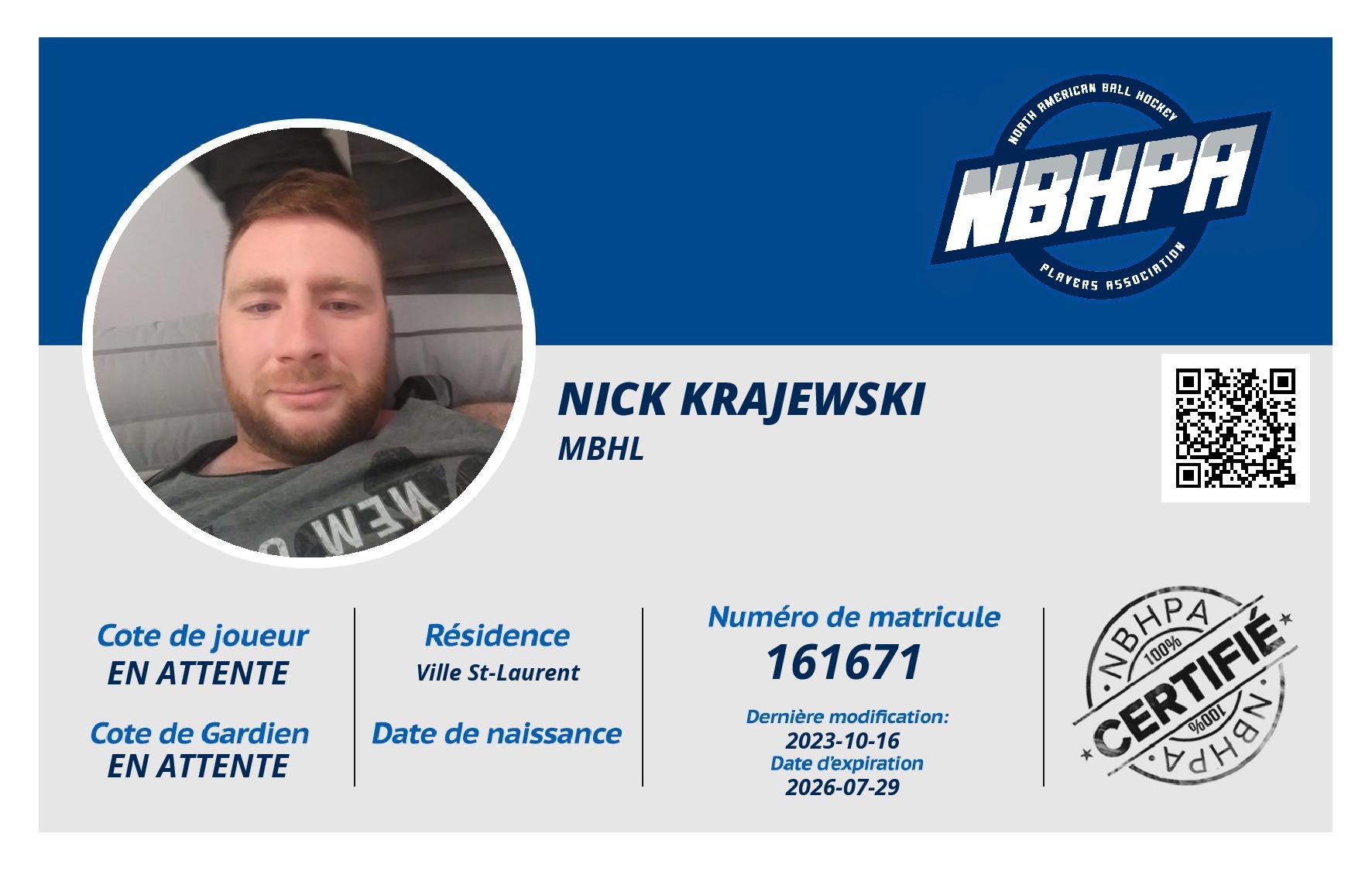 Nick Krajewski