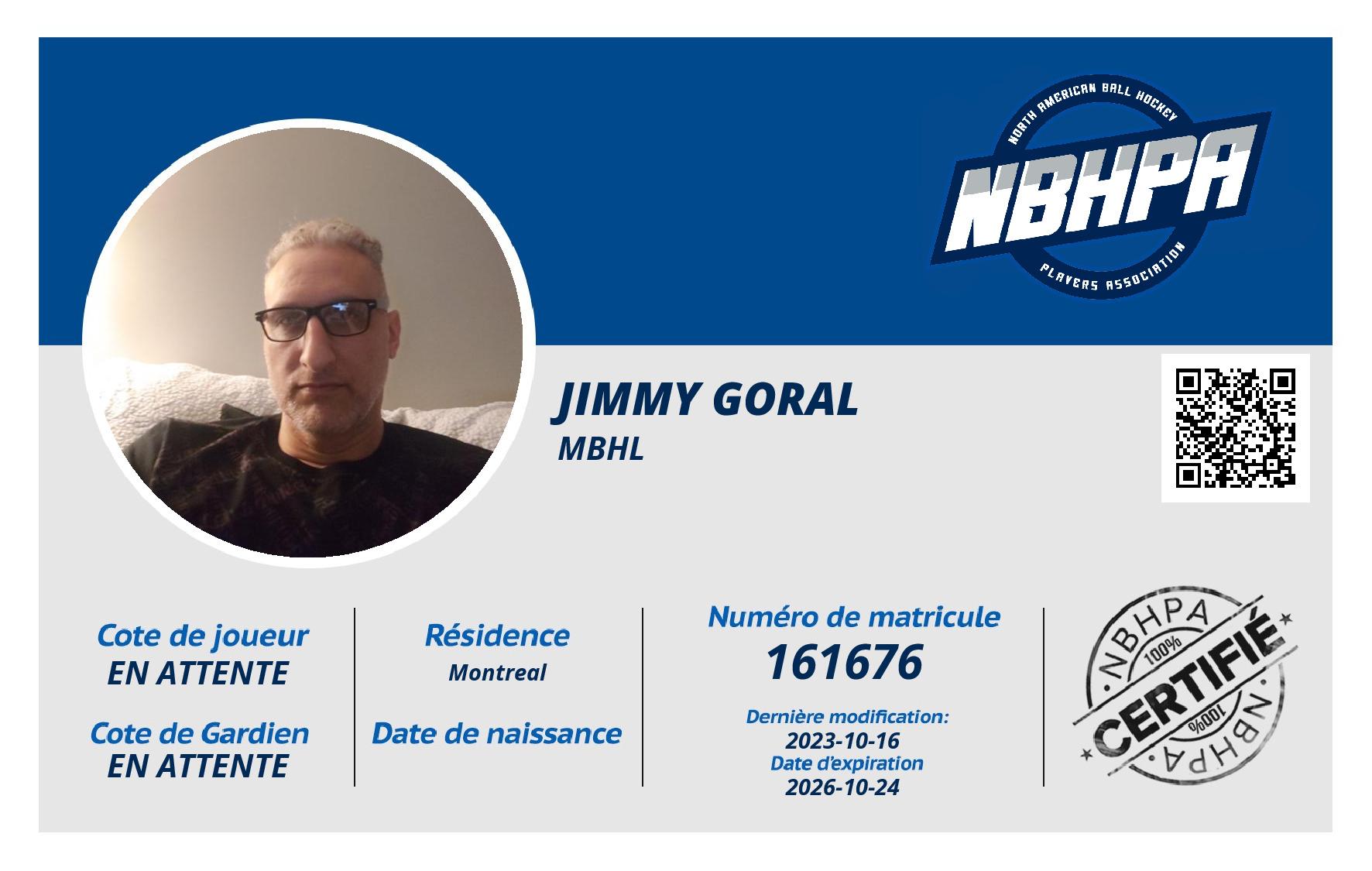Jimmy Goral 