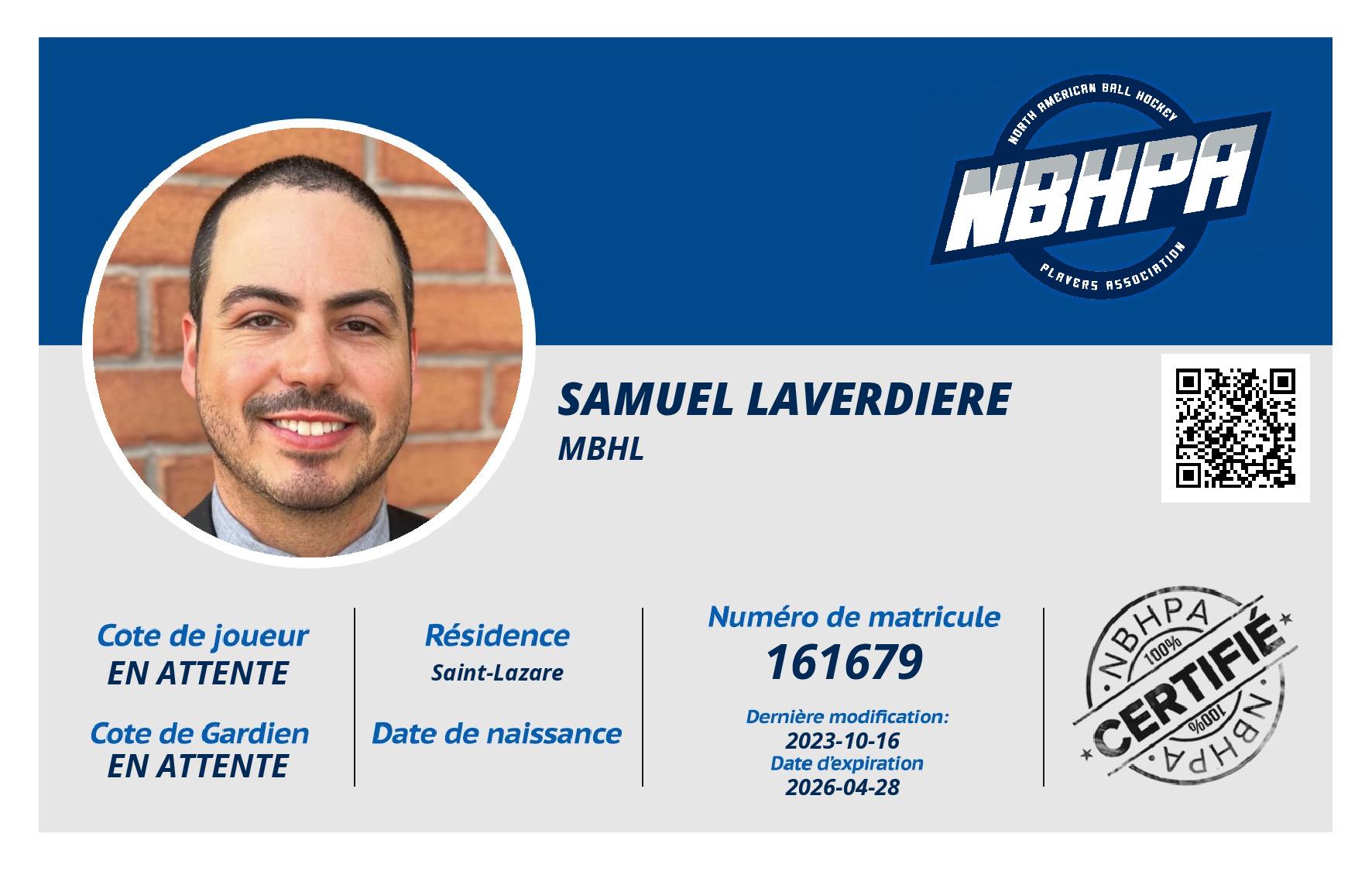 Samuel Laverdiere