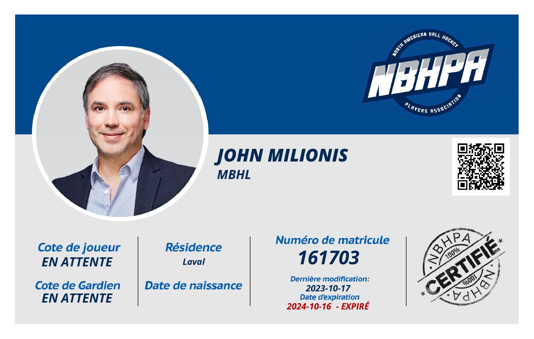 John Milionis