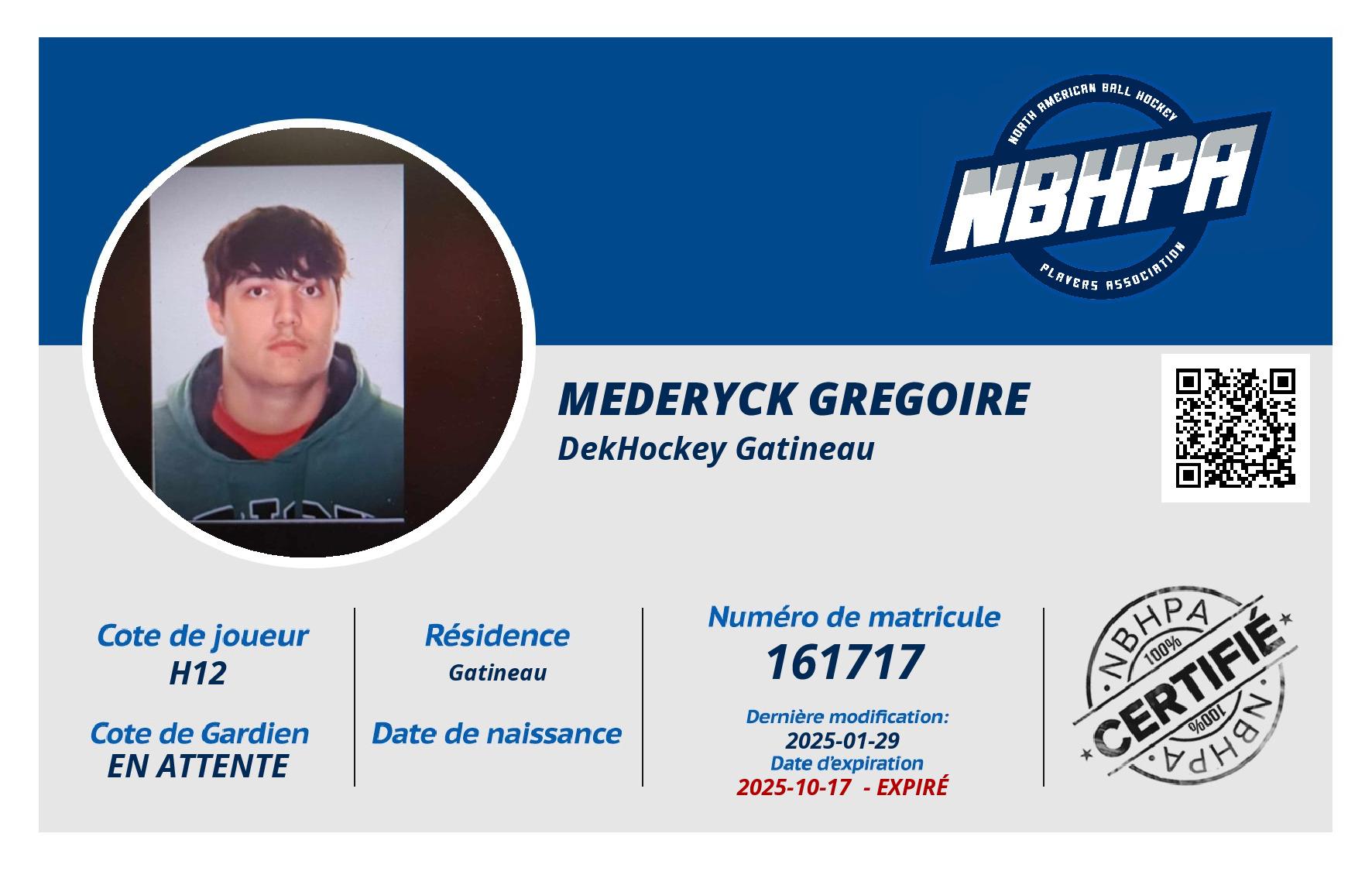 Mederyck Gregoire