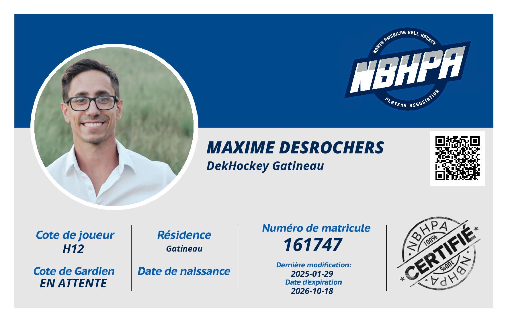 Maxime Desrochers