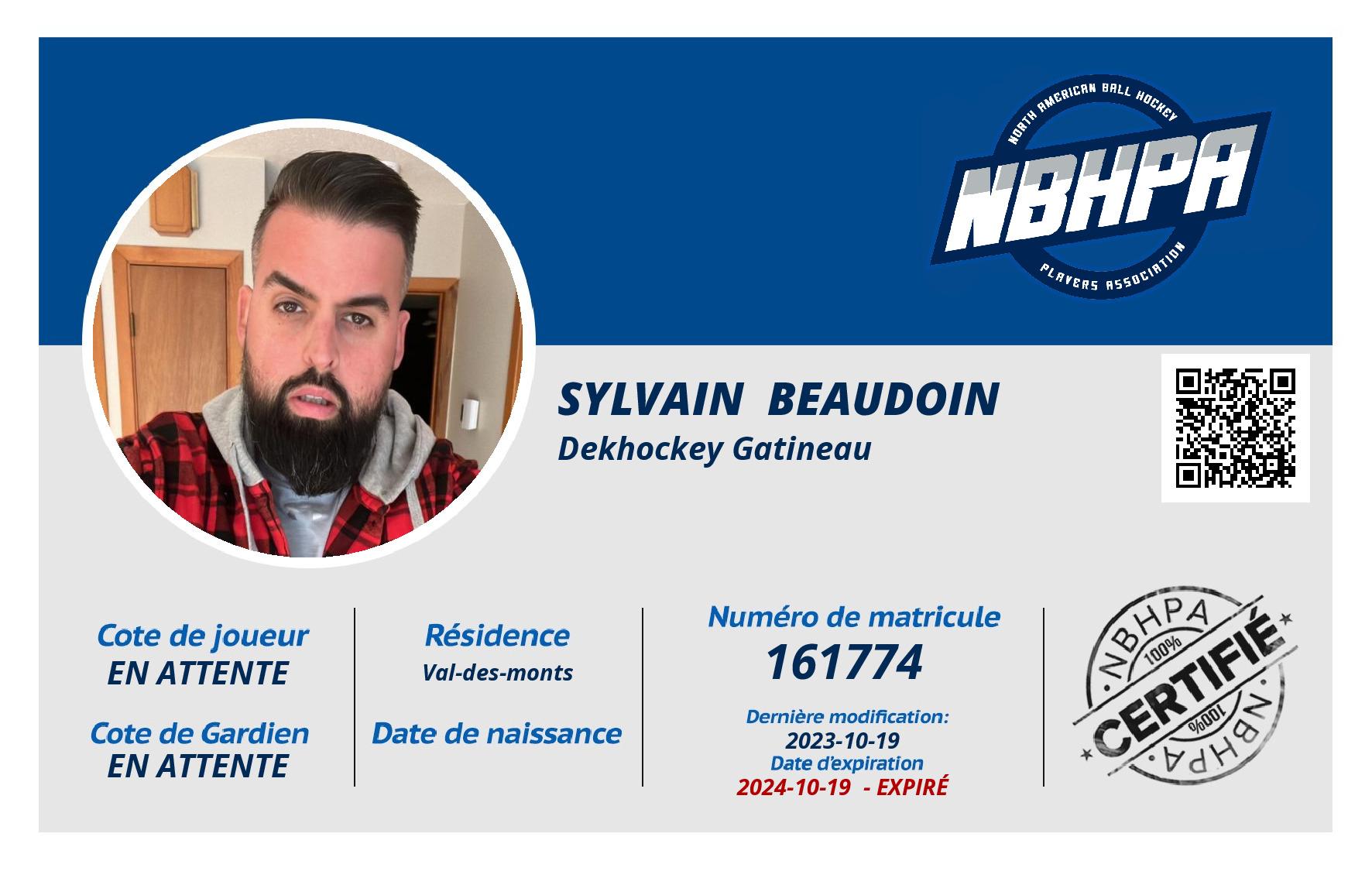 Sylvain  Beaudoin 
