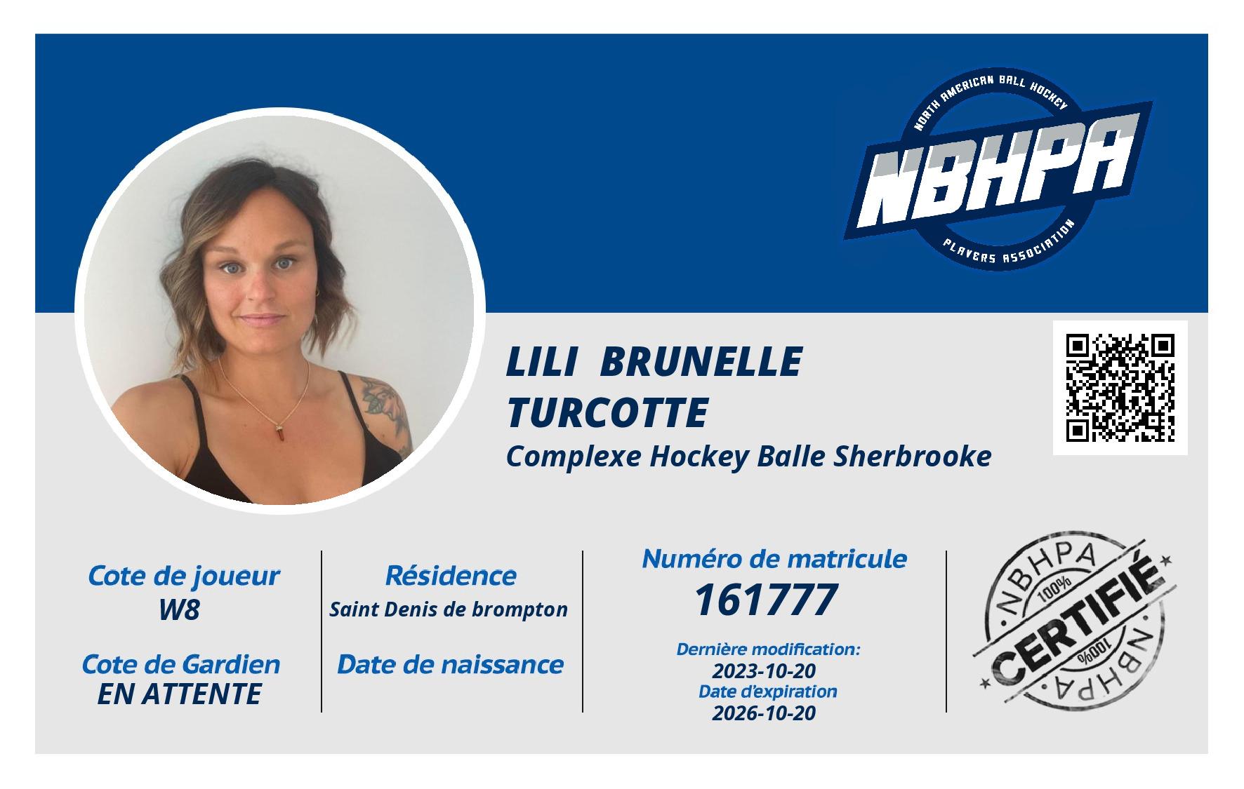 Lili  Brunelle Turcotte 