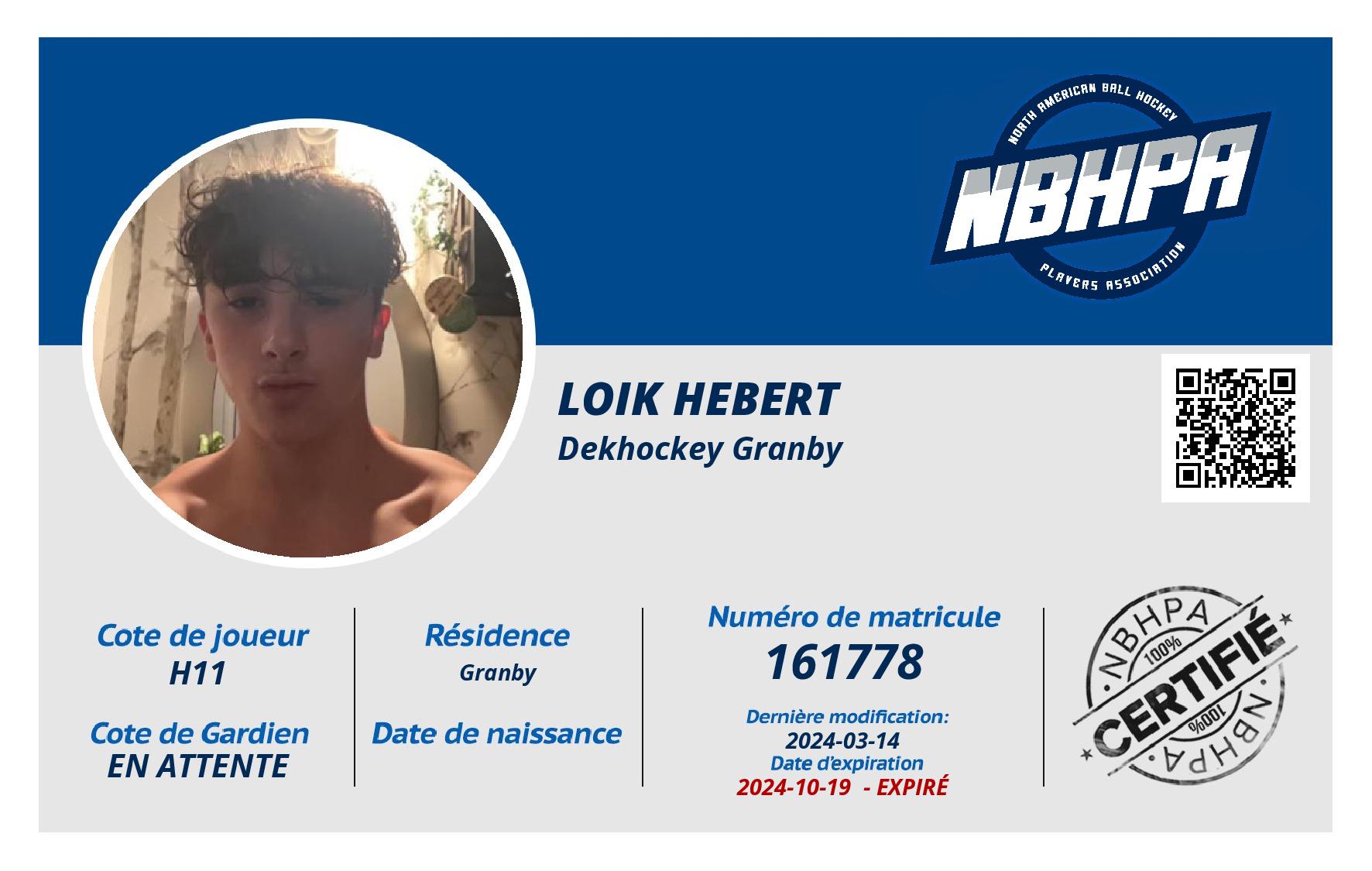 Loik Hebert