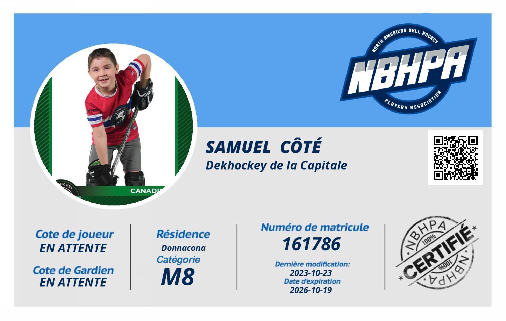 Samuel  Côté