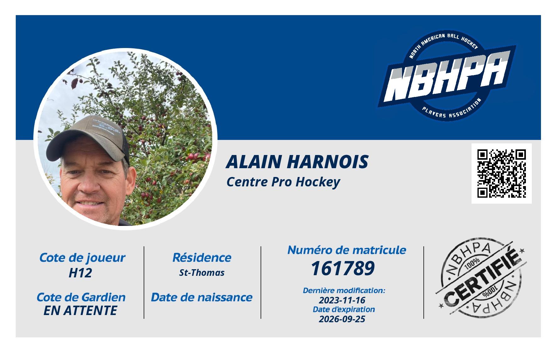Alain Harnois 