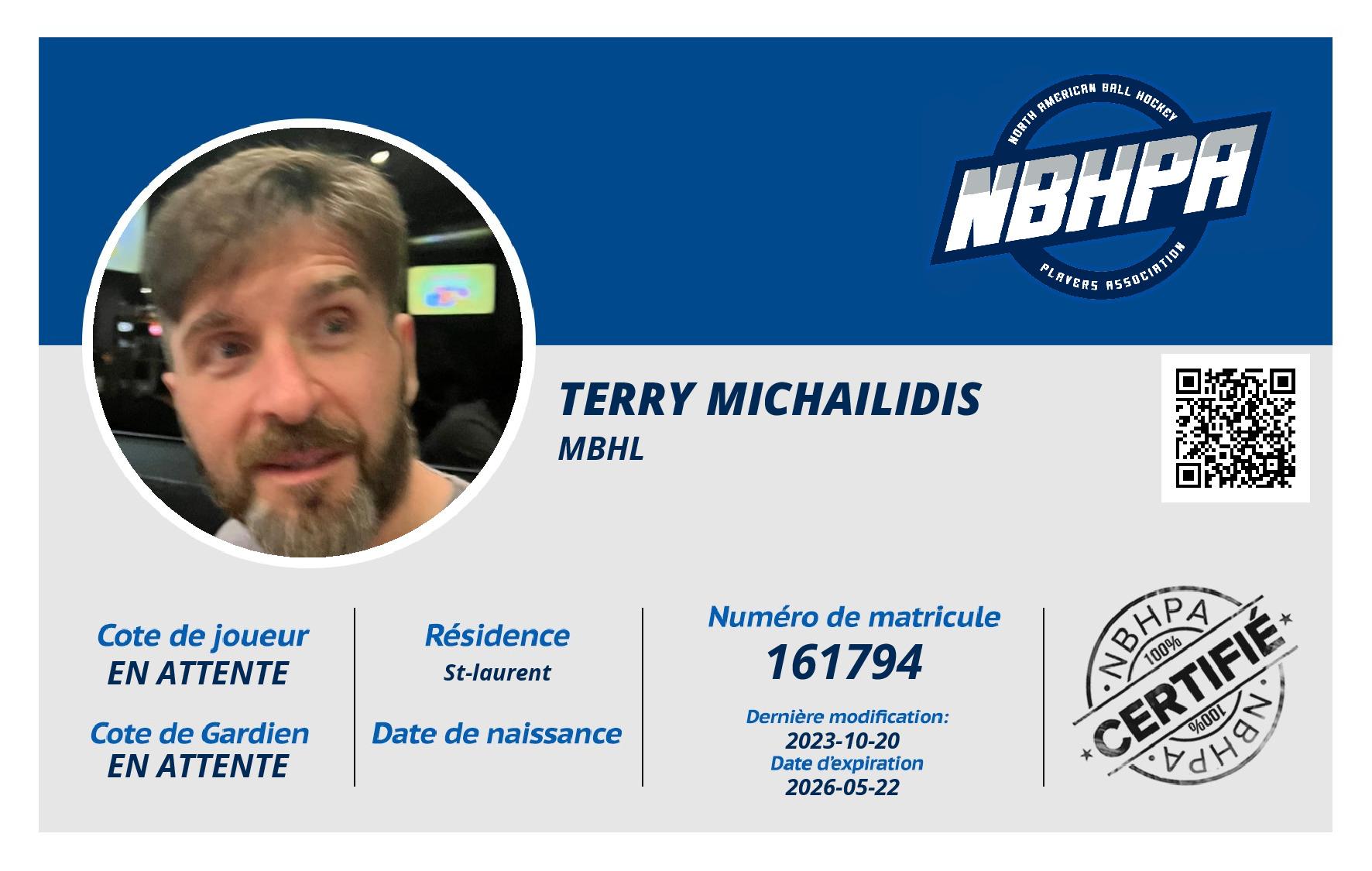 Terry Michailidis