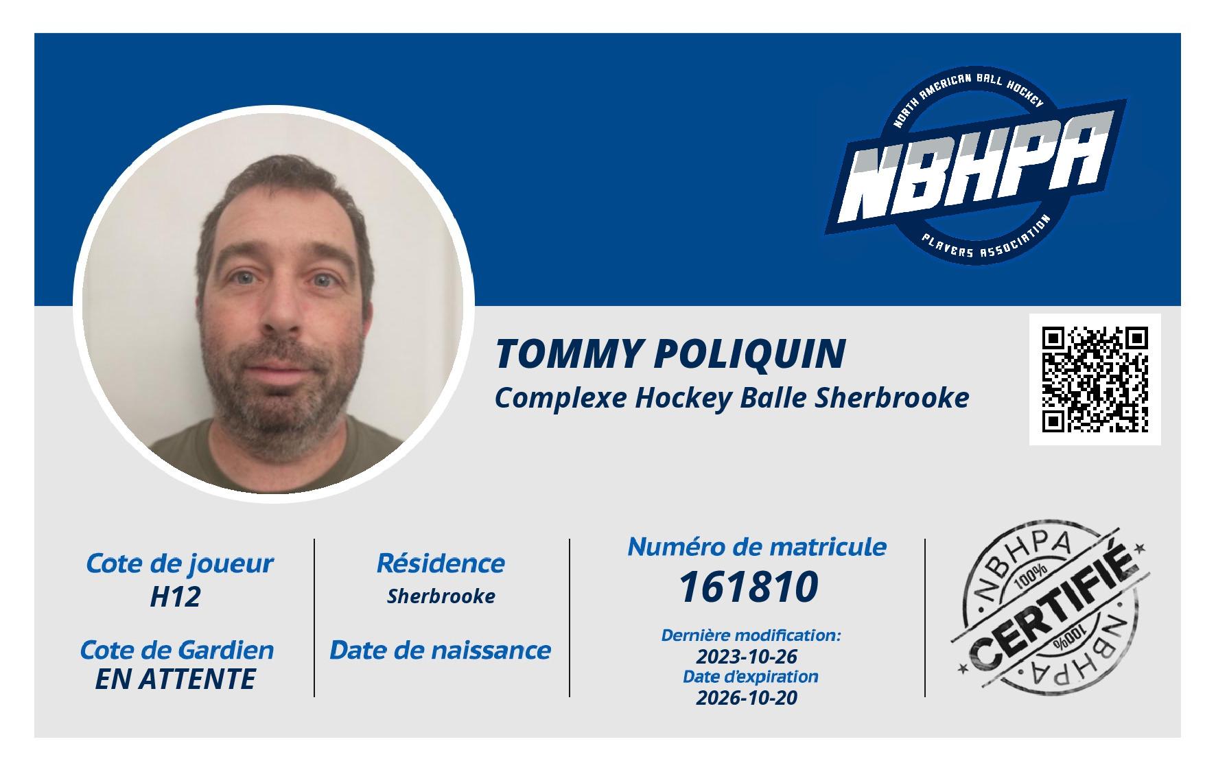 Tommy Poliquin