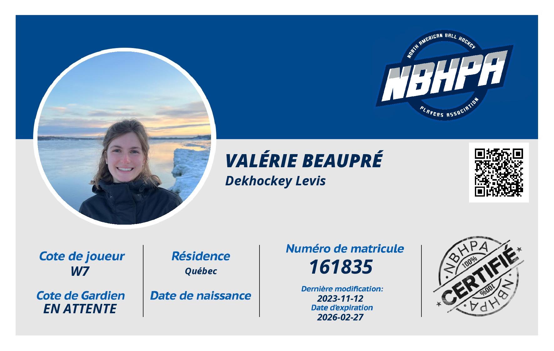 Valérie Beaupré