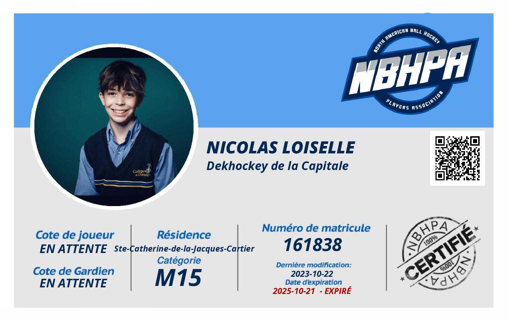 Nicolas Loiselle