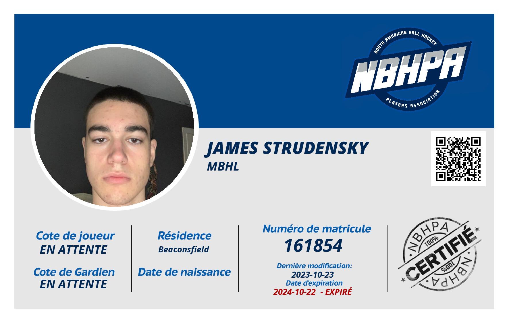 James Strudensky