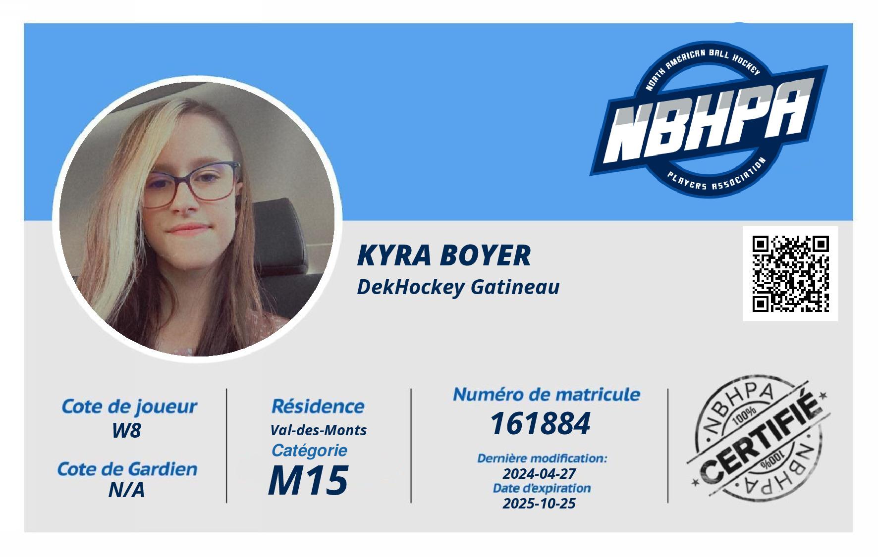 Kyra Boyer
