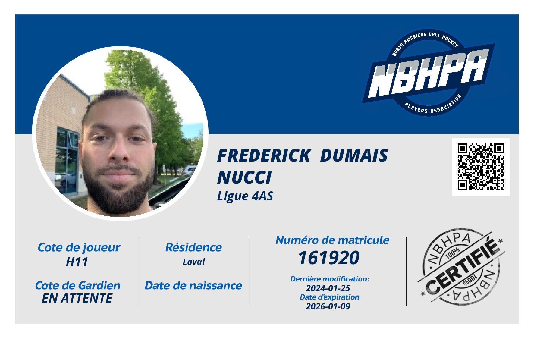 Frederick  Dumais nucci 