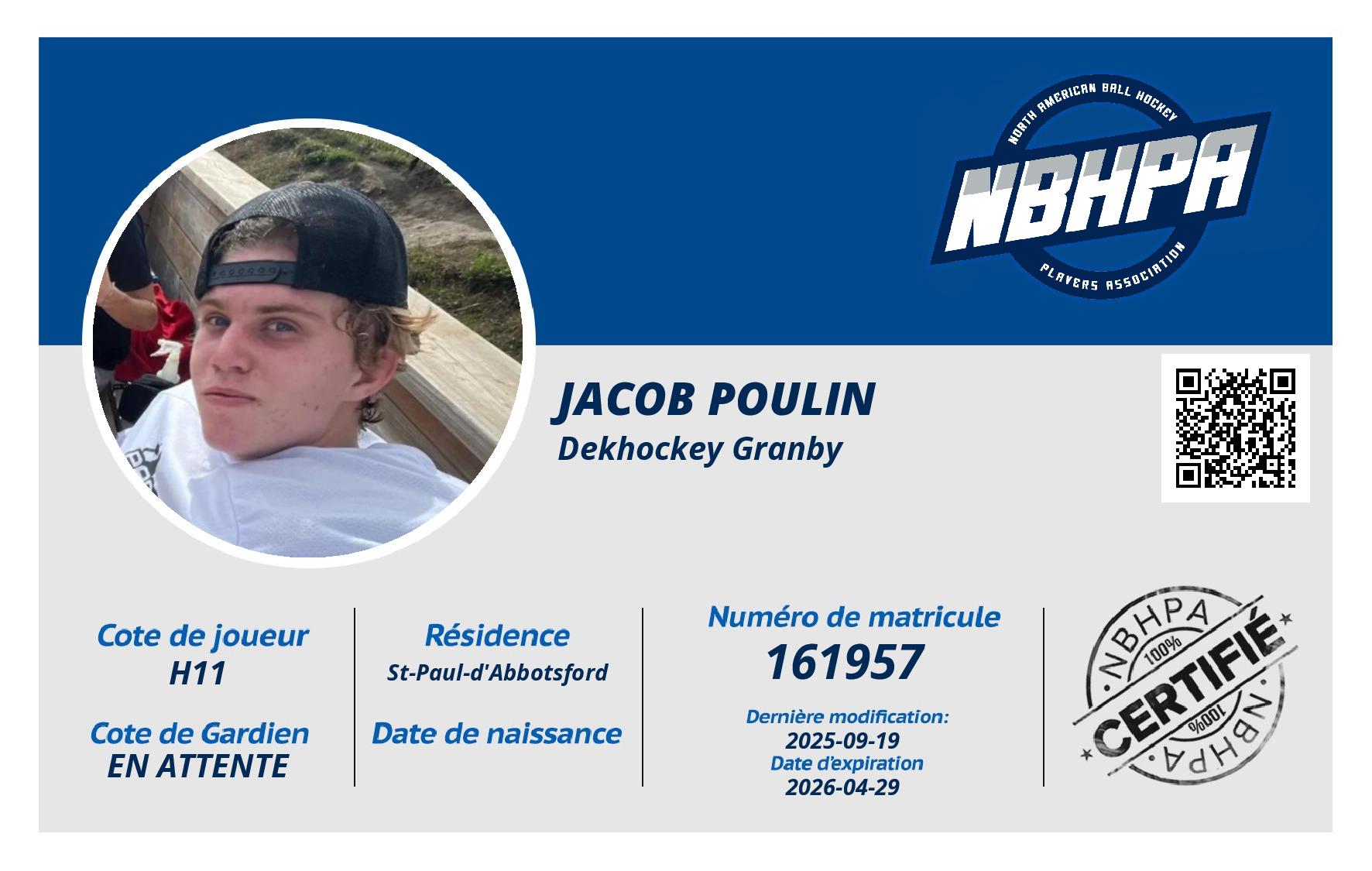 Jacob Poulin