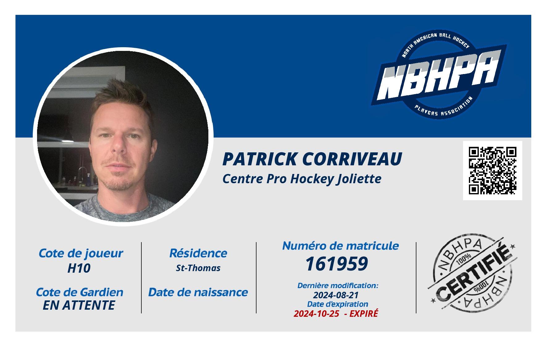 Patrick Corriveau 